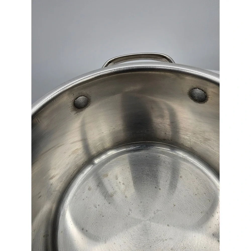 Wolfgang Puck 4qt Saucepan 18-10 Stainless Steel Floral Etched Pot with Lid 0207